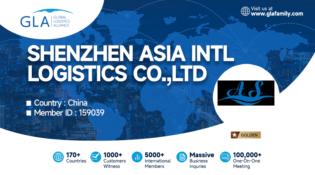 Welcome! New Golden Member from China  ———— SHENZHEN ASIA INTL LOGISTICS CO.,LTD