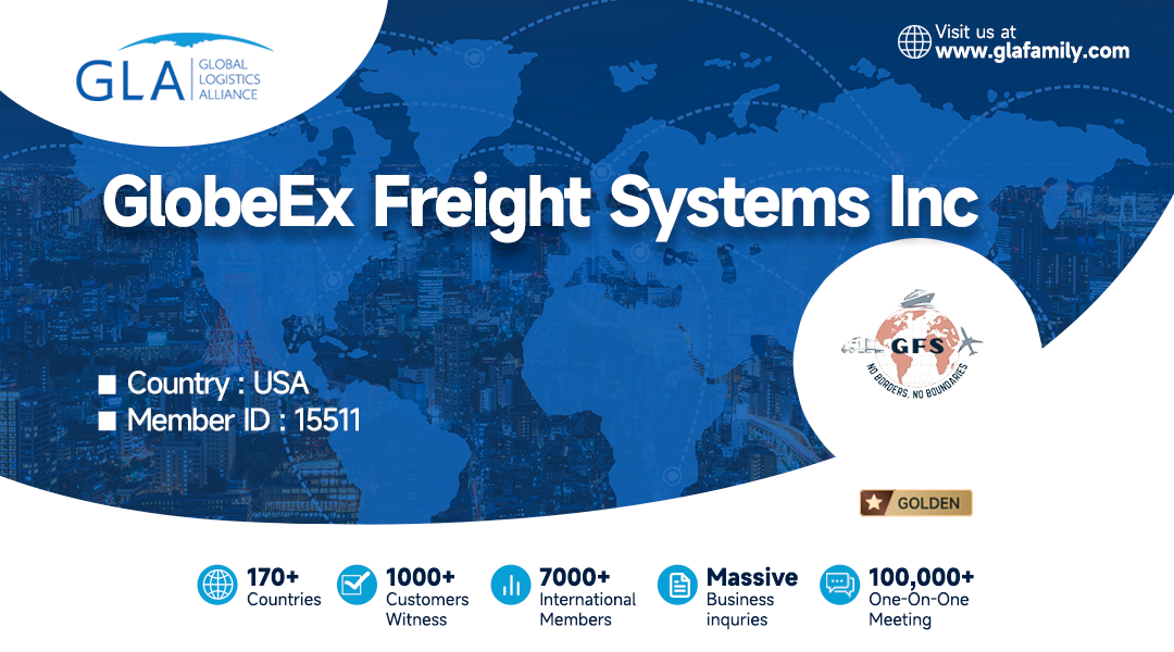Welcome! New Golden Member from USA  ———— GlobeEx Freight Systems Inc