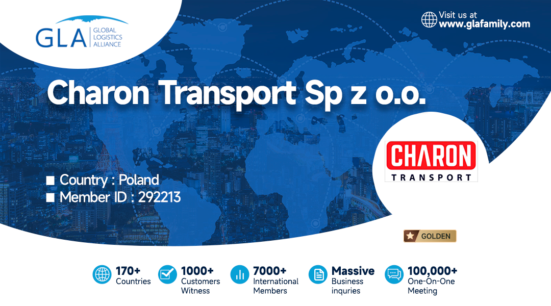 Welcome! New Golden Member from Poland ———— Charon Transport Sp z o.o.
