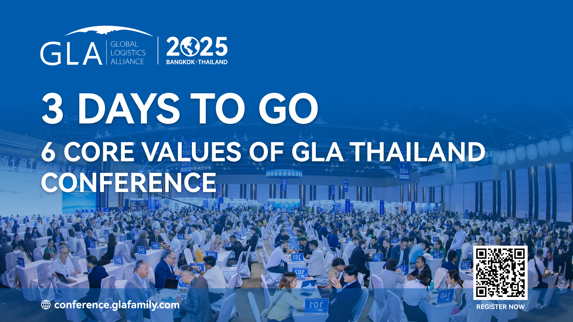 3-Day Countdown | 6 Core Values of GLA Thailand Conference