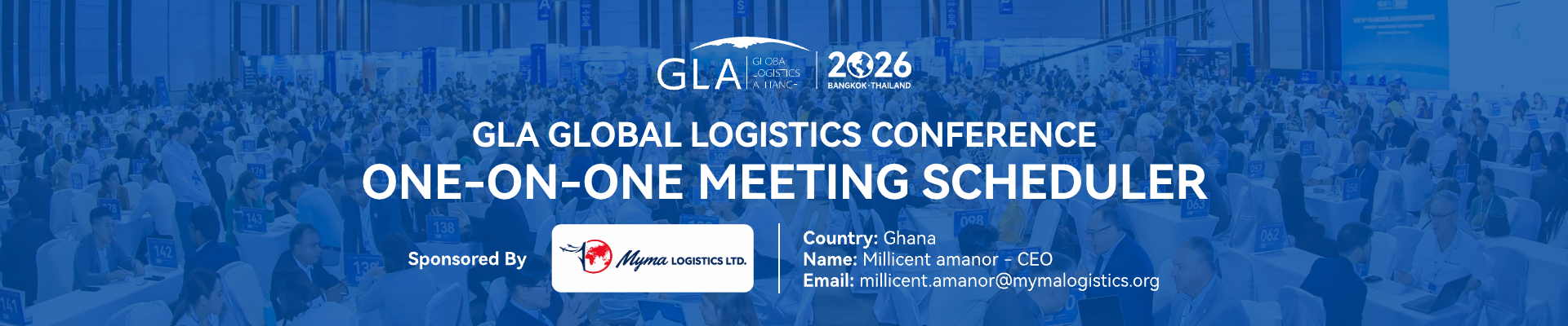 GLA Global Logistics Conference One-on-One Meeting Scheduler